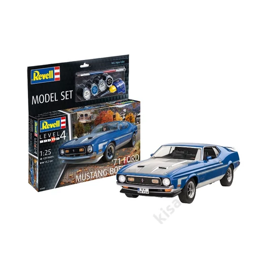 Revell 1:25 '71 Mustang Boss 351 SET