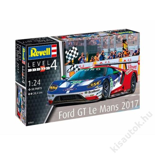 Revell 1:24 Ford GT Le Mans 2017 autó makett