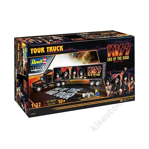 Revell 1:32 KISS End of the Road Tour Truck Gift SET kamion makett