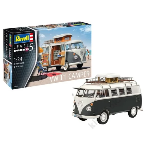 Revell 1:24 VW T1 Camper makett autó