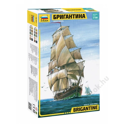 Zvezda 1:100 Brigantine