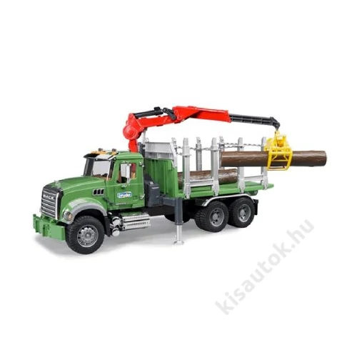 Bruder MACK Granite LKW rönkszállitó