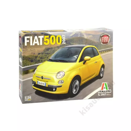 Italeri 1:24 Fiat 500 (2007) autó makett