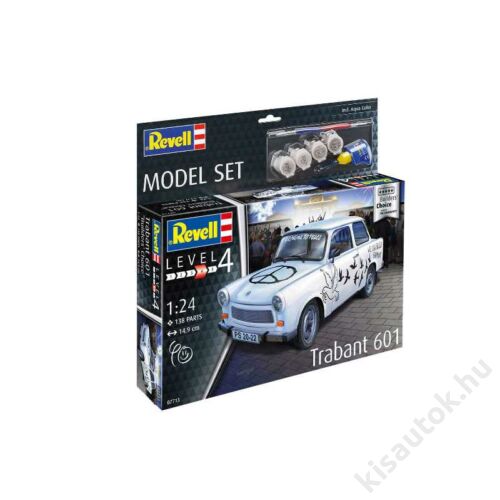 Revell 1:24 Trabant 601S Builder's Choice SET autó makett