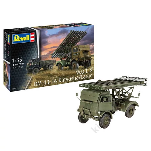 Revell 1:35 W.O.T. 8 BM-13-16 Katyusha/Cargo