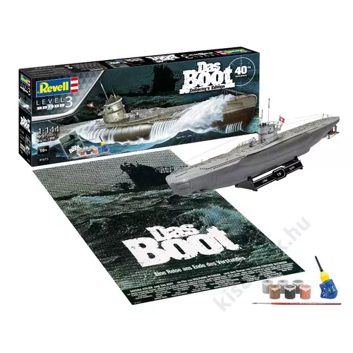 Revell 1:144 Das Boot 40th Anniversary Collector's Edition Gift SET