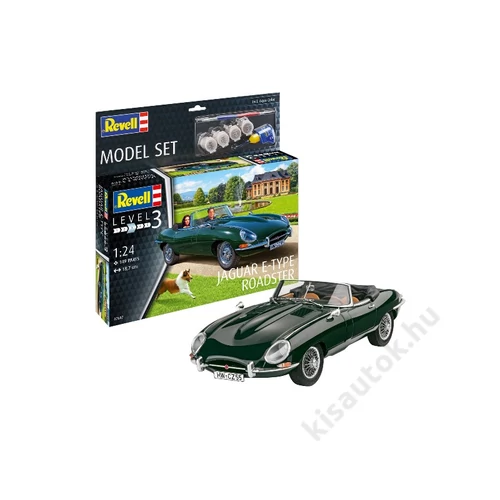 Revell 1:24 Jaguar E-Type Roadster SET