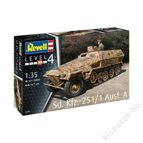 Revell 1:35 Sd. Kfz. 251/1 Ausf. A tank makett