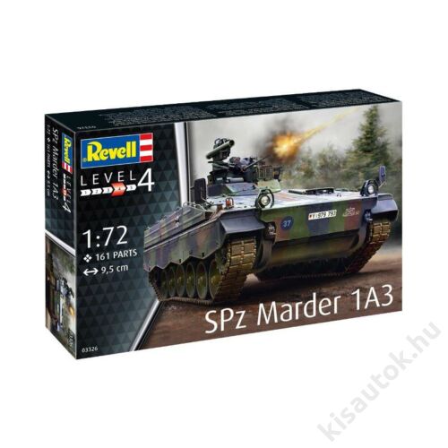 Revell 1:72 SPz Marder 1A3 tank makett