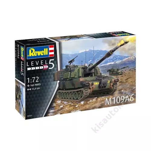 Revell 1:72 M109A6 tank makett