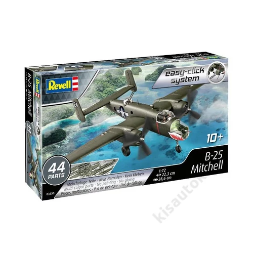 REV-3650 Revell 1:72 B-25 Mitchell Easy-Click