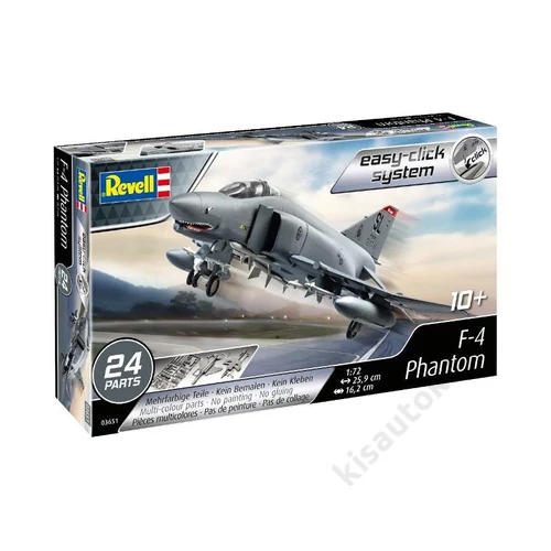 REV-3651 Revell 1:72 F-4 Phantom Easy-Click