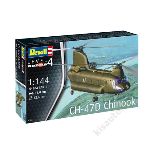 REV-3825 Revell 1:144 CH-47D Chinook helikopter makett