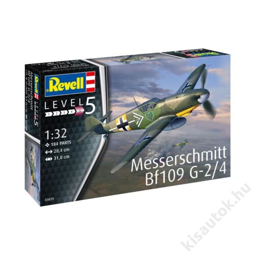 Revell 1:32 Messerschmitt Bf109 G-2/4 repülő makett