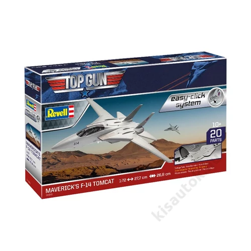 Revell 1:72 Maverick's F-14 Tomcat ‘Top Gun’ easy-click repülő makett