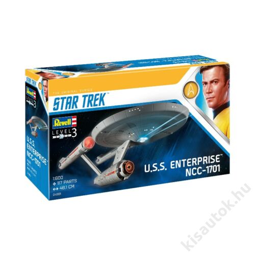 Revell 1:600 U.S.S. Enterprise NCC - 1701 (The Original Series) Star Trek makett