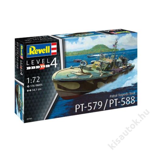 Revell 1:72 PT-588/PT-57 hajó makett