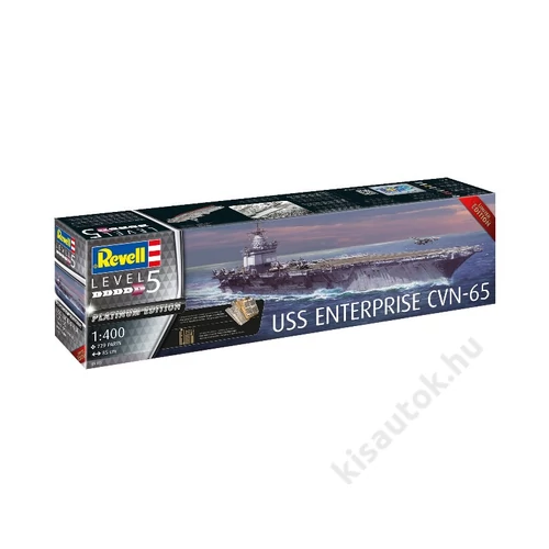 Revell 1:400 USS Enterprise CVN-65 Limited Platinum Edition