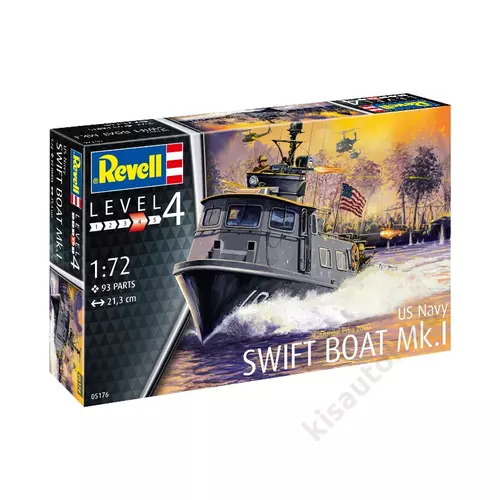 Revell 1:72 US Navy Swift Boat Mk.I hajó makett