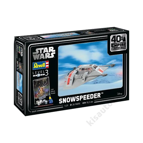 Revell 1:29 Snowspeeder 40th Anniversary The Empire strikes back Gift SET Star Wars makett
