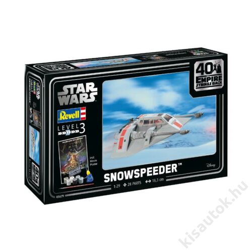 Revell 1:29 Snowspeeder 40th Anniversary The Empire strikes back Gift SET Star Wars makett