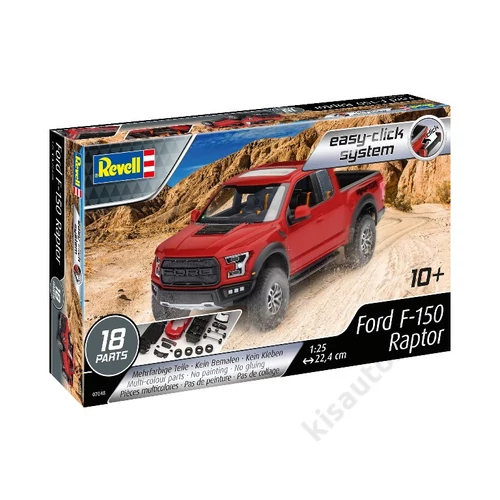 Revell 1:25 2017 Ford F-150 Raptor Easy-Click autó makett