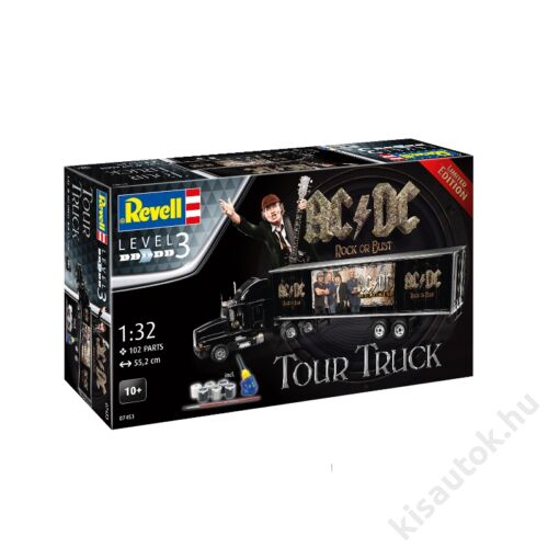 Revell 1:32 AC/DC Rock or Bust Tour Truck Limited Edition Gift SET kamion makett