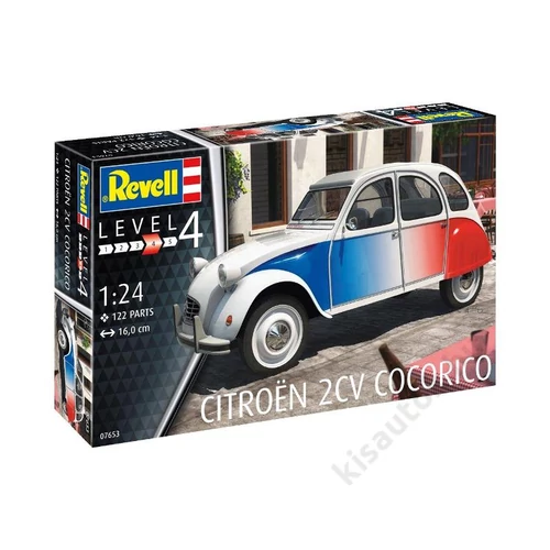 REV-7653 Revell 1:24 Citroen 2CV Cocorico