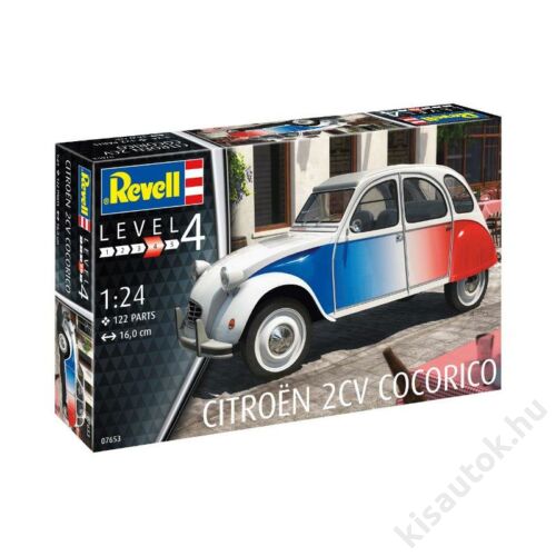 Revell 1:24 Citroen 2CV Cocorico autó makett