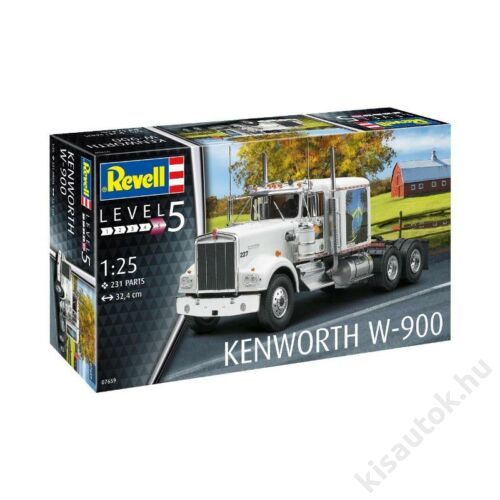 Revell 1:25 Kenworth W-900 kamion makett