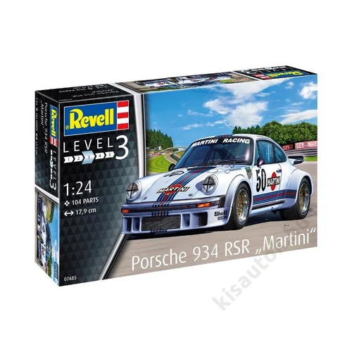 REV-7685 Revell 1:24 Porsche 934 RSR "Martini"