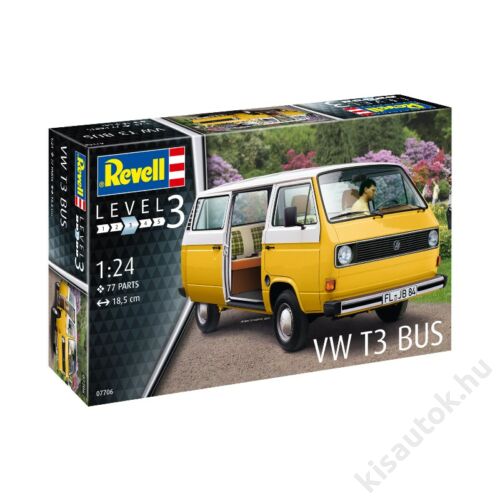 Revell 1:25 Volkswagen VW T3 Bus autó makett