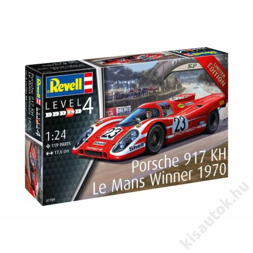 Revell 1:24 Porsche 917 KH Le Mans Winner 1970 Limited Edition autó makett