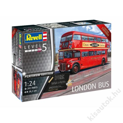 Revell 1:24 London Bus Limited Platinum Edition busz makett