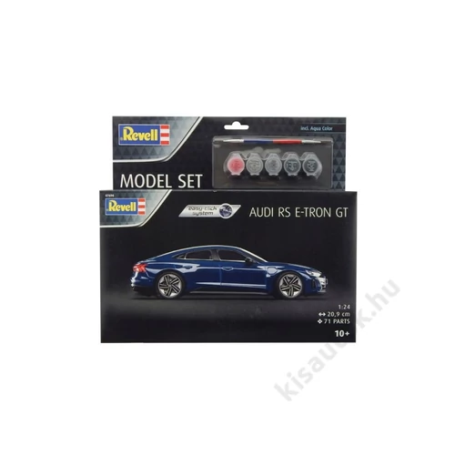 REV-67698 Revell 1:24 Audi e-tron GT easy-click makett készlet festékkel és kiegészítokkel