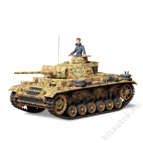 Tamiya 1:35 Ger. PzKpfw. III Ausf. L (1) tank makett