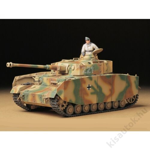 Tamiya 1:35 Ger. SdKfz.161/1 Panzer IV H Ea tank makett