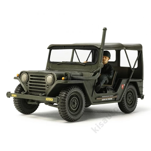 Tamiya 1:35 US M151A1 Utility Truck Vietnam harcjarmu makett