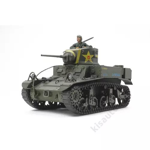 Tamiya 1:35 M3 Stuart Late Production tank makett