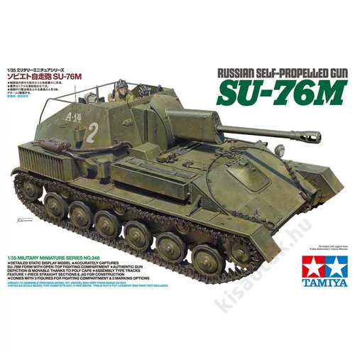 Tamiya 1:35 Sov. SU-76M Self-propelled howitzer tank makett