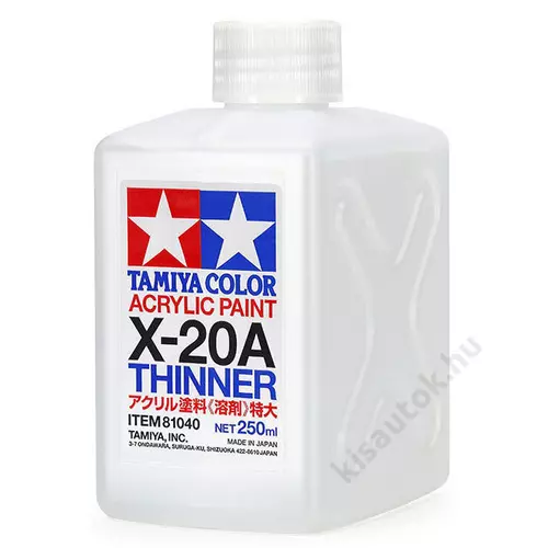 Tamiya X-20A Acrylic Thinner 250ml akril festék higító