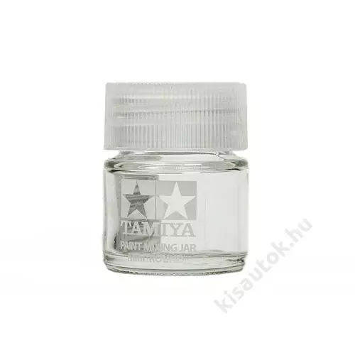 Tamiya Paint Mixing Jar Mini 10ml kerek festék keverő üveg