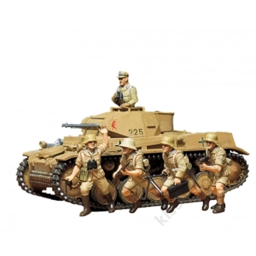 Tamiya 1:35 Ger. PzKpfw. II Ausf.F/G (5) SK.121 tank makett