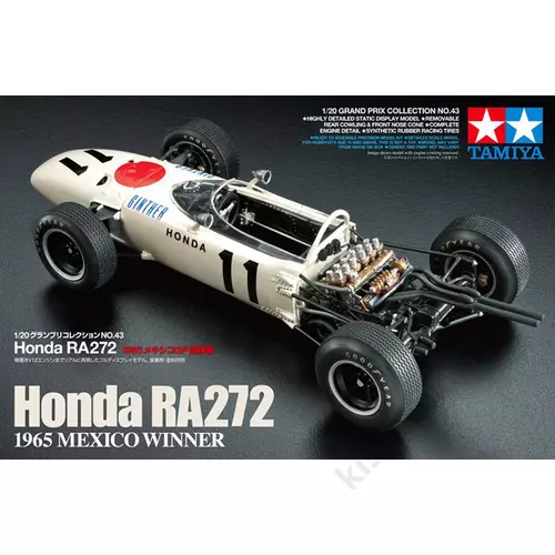 Tamiya 1:20 Honda RA272 autó makett
