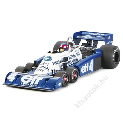 Tamiya 1:20 Tyrrell P34 Six Wheeler Monaco GP77 autó makett