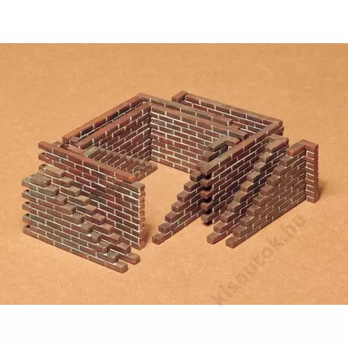 Tamiya 1:35 Diorama-Set Brick Wall (22) dioráma szett