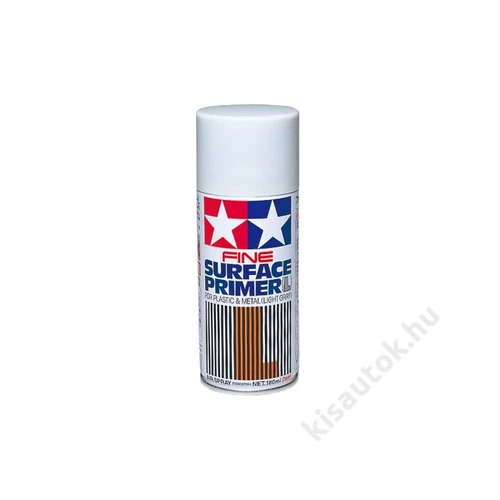 Tamiya Fine Surface Primer Lt.Grey 180ml alapozó halványszürke