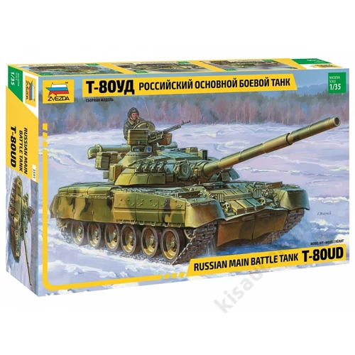 Zvezda 1:35 T-80UD Russian Main Battle Tank