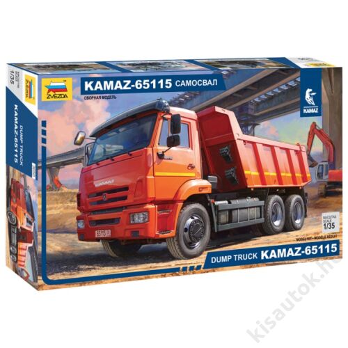 Zvezda 1:35 Kamaz 65115 Dump Truck