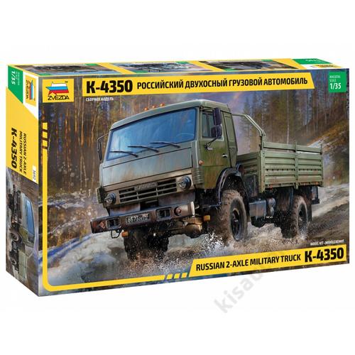 Zvezda 1:35 Russian 2-Axle Military Truck K-4350